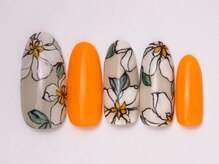 ネイリックス アヴェニール(NAILX avenir)/ベージュフラワー