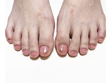 アイリッシュネイル 久屋大通店(Irish Nail)/ニュアンスベージュ×フット