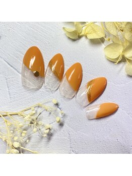 サロンR/斜めフレンチネイル