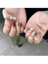 白べぇーっ 本店 湊町店/ミラーネイル♪