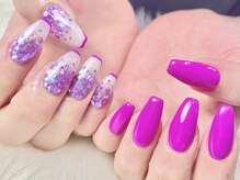 ロエン 西岡崎(ROEN)/ちぐはぐネイル