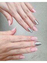 クリーム(Nail Atelier CREAM)/2カラー（ピンク・シルバー）