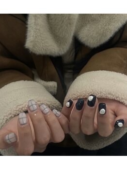 めぐみのネイルサロン/チェックネイル