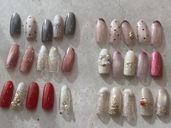 アイラッシュグラム(Eyelash glam)の写真/ニュアンスネイルが得意なサロン☆オトナ女子が大満足のデザイン多数◎爪のお悩みもお気軽にご相談下さい！