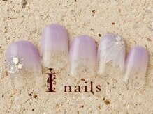 アイネイルズ 町田店(I nails)/くすみオフィスフラワー8980円