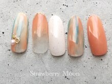 サロンストロベリームーン(Salon Strawberry Moon)/ニュアンスネイル ￥7980
