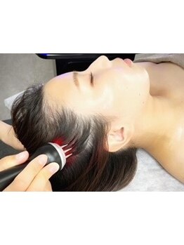 ヘッドスパで癒されたい