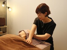 サロン ド リアン(Salon de lien)/ボディケアの最後は首を丁寧に