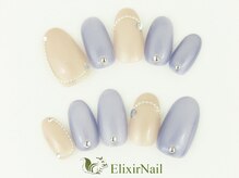 エリクサーネイル 新橋(Elixir Nail)/定額a シンプル／クーポン使用
