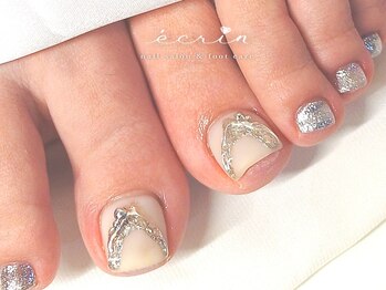 エクラン(ecrin)/フット親指アート★