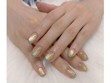 リラネイルサロン/マグネット+フレンチ