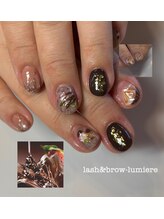 リュミエール(lash&brow lumiere)/ジェルネイル &nbsp;デザインネイル