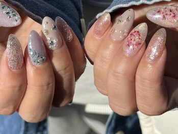 マイア(maia)/押し花ネイル