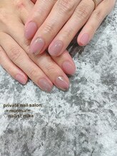 プライベート ネイルサロン マーマ(murmur)/ナチュラルギャラクシー