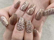 プライズアイリス アイラッシュ 池袋東口店(prize Iris eyelash)/ブロンズミラーネイル【池袋】