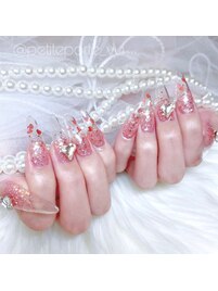 ギラギラグリッターネイル♪