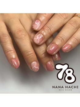 7500円定額ネイル