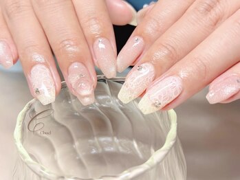 レース/ワンホンネイル