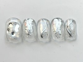 シルバーミラーボール￥6000