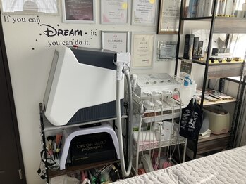 Privatesalon M-plus【エムプラス】の写真/福島でも珍しいローズ脱毛器を使った、痛みが少ない脱毛!女性はもちろん、男性にこそオススメの脱毛です♪