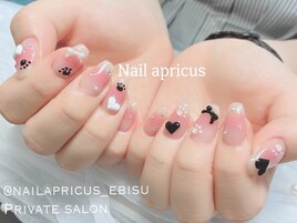 チークネイル◆肉球ネイル¥15580