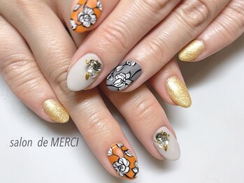 サロン ド メルシー(Salon de MERCI)/大人花nail☆