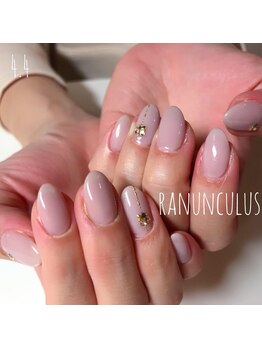 ラナンキュラス(Ranunculus)/officelady☆ワンポイントアート