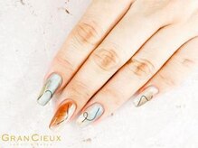 クアトログランシュ 青葉台(QUATRO×GranCieux)/黒ワイヤー×ニュアンスネイル