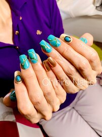 スカルプ＋ジェルデザイン