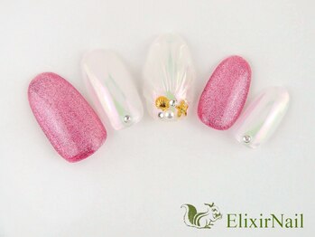 エリクサーネイル 神田(Elixir Nail)/シンプル &nbsp;/クーポン使用