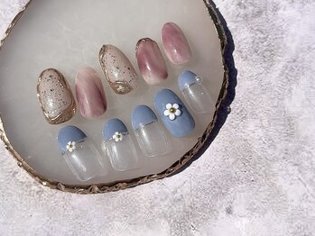 ネイルサロン アニーアンドジーノ シド(NAIL SALON Annie&Gino shido)/4月キャンペーンネイル