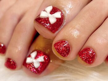 チャーピーネイル(CHIRPY NAIL)/フット*ワンポイント