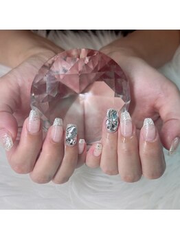 埋め尽くしネイル