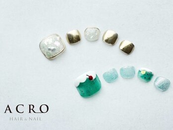 アクロネイル アンド アイ(ACRO NAIL&EYE)/2025年8月 フット定額3