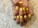 ３D 花ネイル