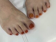 ≪シンプルネイル&自爪育成≫nail salon ota./フットネイル
