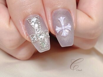 クロス/クロム/ワンホンネイル