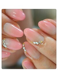 カラーグラデーションネイル☆