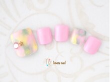 リモアネイル(limore nail)/【フット】タイダイ☆