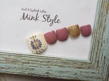 ミンクスタイル 恵比寿店(Mink Style)/カラフルタイル柄フットネイル