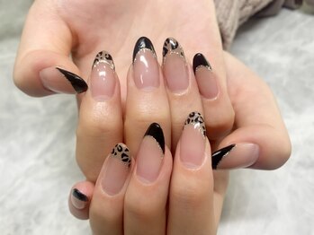 エーネイルルーム(A.Nail.room)/アニマルフレンチネイル