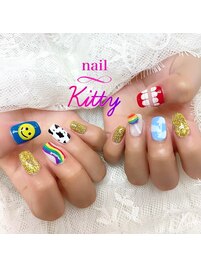 個性派ネイル☆