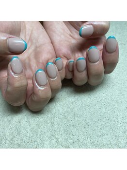 キャンネイル 金山店(Can Nail)/夏スキニーフレンチ