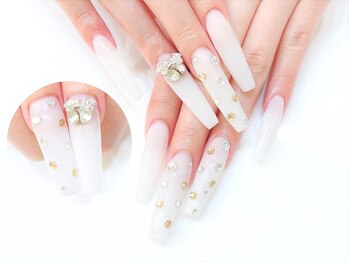 ネイルコレクション ピンク(Nail Collection Pink)/ロング☆スカルプ放題★ホワイト