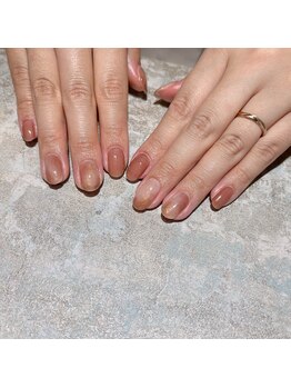 アティックネイルアトリエ(attic nail atelier)/オフィスニュアンスネイル★