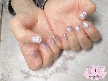 キャンディーネイルズ(Kandy Nails)の写真/丁寧なケアでモチも◎お仕事や家事で派手にできない方にもオススメ！シンプルだけど周りと差がつく指先に♪