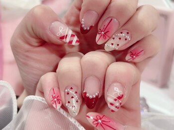 ミス シャーリー(Miss Shirley)/【リボンアートネイル】