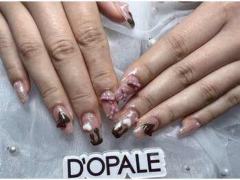 ドパルネイル 上野(DOPALE.Nail)/チップ長さ出し持ち込みデザイン