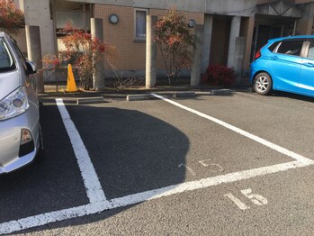 ミニョンアイラッシュデザインサロン くずは店/【駐車場案内-5】コチラの15番