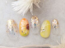 ネイルズガッシュ 蒲田東口店(NAILsGUSH)/ひまわり♪